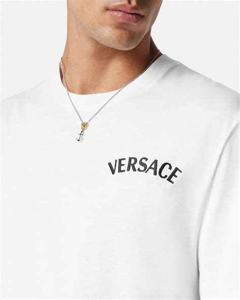 shirt with stamp inside tag italy versace|Versace Milano Stamp T.